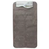 TAPPETO IN PVC ANTISCIVOLO PER VASCA BAGNO DOCCIA 70X37CM EFFETTO GEOMETRICO 59620