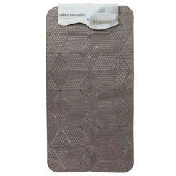 TAPPETO IN PVC ANTISCIVOLO PER VASCA BAGNO DOCCIA 70X37CM EFFETTO GEOMETRICO 59620