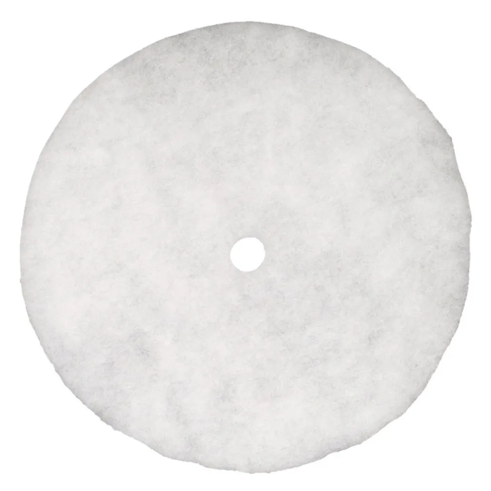 TAPPETO PER ALBERO DI NATALE SPUGNA BIANCO DIAMETRO 90CM DECORAZIONI NATALIZIE