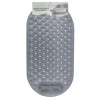 TAPPETO TAPPETINO ANTISCIVOLO PER VASCA DA BAGNO DOCCIA 34.5 X 67.5 CM GRIGIO 10791