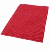 TAPPETO TAPPETINO ANTISCIVOLO PER BAGNO ARREDO 45 X 75 CM ROSSO IN TESSUTO 69908