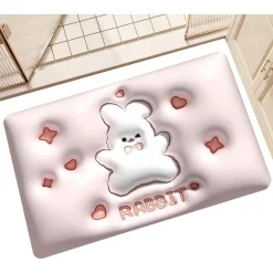 TAPPETO TAPPETINO ANTISCIVOLO BAGNO CARTOON EFFETTO 3D SOFT BAMBINI 38X58CM 87222