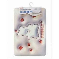 TAPPETO TAPPETINO ANTISCIVOLO BAGNO CARTOON EFFETTO 3D SOFT BAMBINI 38X58CM 87222