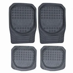 TAPPETO UNIVERSALE AUTO 4PZ PVC RESISTENTE TAPPETINI ANTERIORI POSTERIORI MATS-11