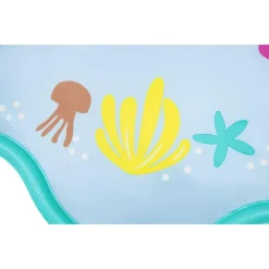 TAPPETTINO SPRUZZI ACQUA SIRENETTA SPLASH PAD 163X145CM PER BAMBINI ESTATE 9101E