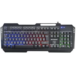 TASTIERA GAMING CON FILO RETROILLUMINATO LED RGB LAYOUT ITALIANO PC EK-RGB01