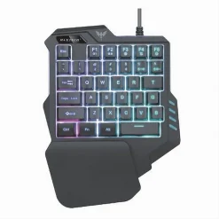 TASTIERA GAMING CON FILO USB2.0 1.5 MT EK-RGB02 RETROILLUMINATA LAYOUT ITALIANO