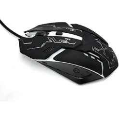 TASTIERA MOUSE RETROILLUMINATA GAMING CON CAVO USB LED RGB ERGONOMICA LED-MK1568