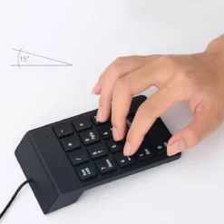 TASTIERA TASTIERINO NUMERICO CABLATO USB PER PC NOTEBOOK G2 SOTTILE 18 TASTI
