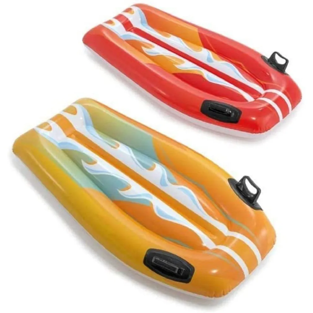 TAVOLA NUOTO SURF GONFIABILE CON MANIGLIE 112X62CM MARE FANTASIE ASSORTITE 58165