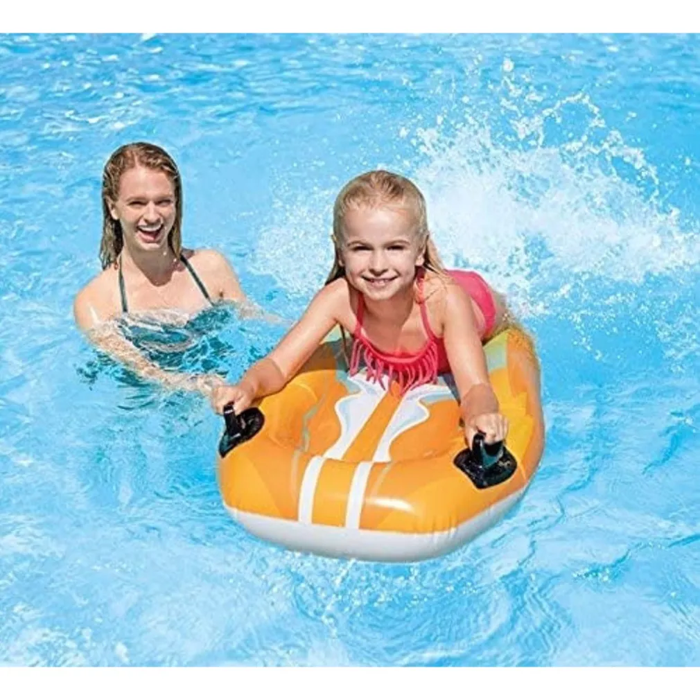 TAVOLA NUOTO SURF GONFIABILE CON MANIGLIE 112X62CM MARE FANTASIE ASSORTITE 58165