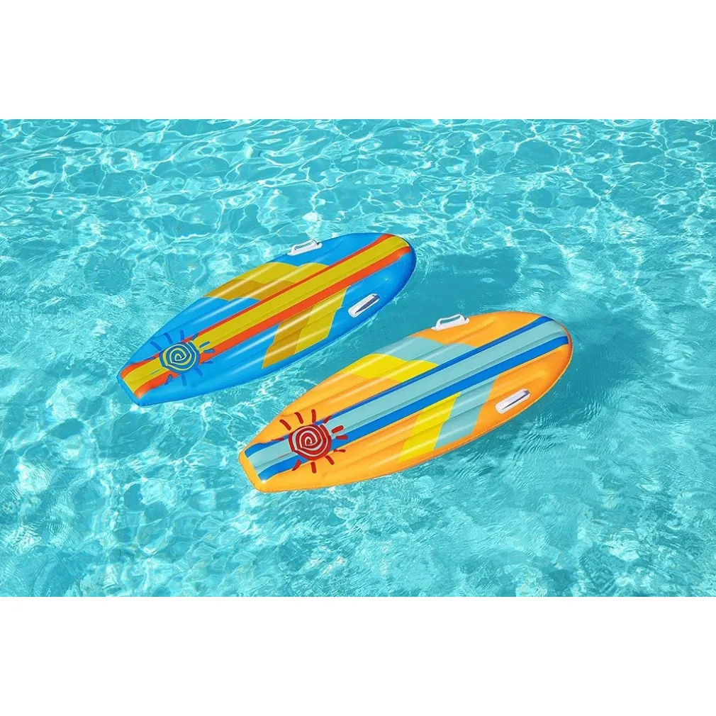 TAVOLA NUOTO 114X46CM CON MANIGLIE BAMBINI MARE PISCINA 2 COLORI ASSORTITI 42046