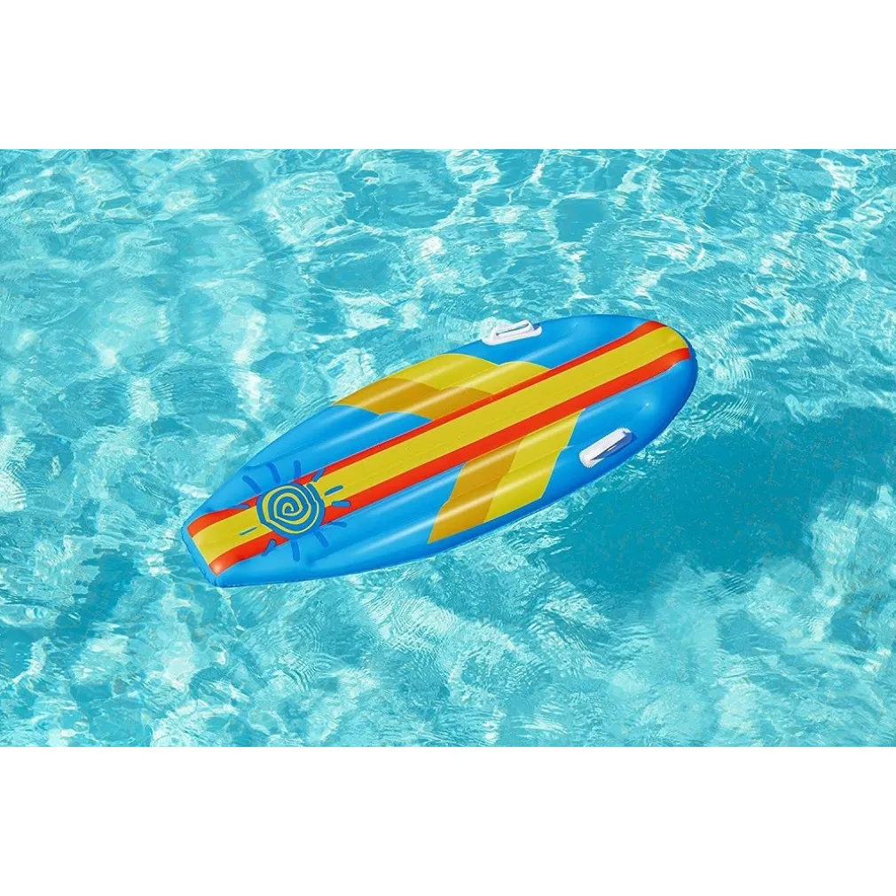 TAVOLA NUOTO 114X46CM CON MANIGLIE BAMBINI MARE PISCINA 2 COLORI ASSORTITI 42046