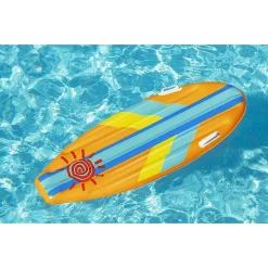 TAVOLA NUOTO 114X46CM CON MANIGLIE BAMBINI MARE PISCINA 2 COLORI ASSORTITI 42046