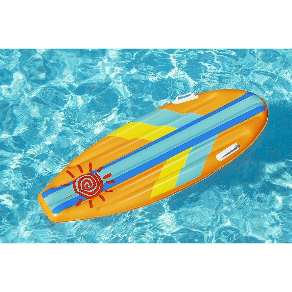TAVOLA NUOTO 114X46CM CON MANIGLIE BAMBINI MARE PISCINA 2 COLORI ASSORTITI 42046