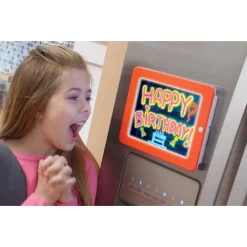 TAVOLETTA CON PENNARELLI AL NEON 8 EFFETTI LUCE BRILLANTE DARE VITA AI DISEGNI