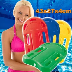 TAVOLETTA DA NUOTO IN PLASTICA 43x27x4 CM PER BAMBINI GIOCO GIOCHI MARE PISCINA
