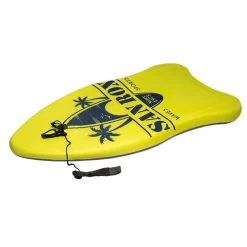 TAVOLETTA MARE EPS 84CM BODYBOARD SURF COLORATA CON SCRITTA CON CORDA PER CAVIGLIA 3501024