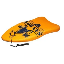 TAVOLETTA MARE EPS 84CM BODYBOARD SURF COLORATA CON SCRITTA CON CORDA PER CAVIGLIA 3501024
