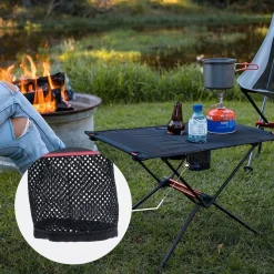 TAVOLO PIEGHEVOLE ULTRALEGGERO TAVOLO DA PICNIC PORTATILE DA CAMPEGGIO ALL'APERTO