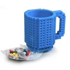 TAZZA LEGO COMPATIBILE CON MATTONCINI COSTRUZIONI BUILT ON BRICKS MUG 350 ML