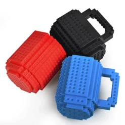 TAZZA LEGO COMPATIBILE CON MATTONCINI COSTRUZIONI BUILT ON BRICKS MUG 350 ML