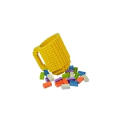 TAZZA LEGO COMPATIBILE CON MATTONCINI COSTRUZIONI BUILT ON BRICKS MUG 350 ML