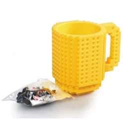 TAZZA LEGO COMPATIBILE CON MATTONCINI COSTRUZIONI BUILT ON BRICKS MUG 350 ML