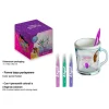 TAZZA PORTAPENNE DA COLORARE PRINCIPESSE DISNEY BICCHIERE PORTA PENNARELLI