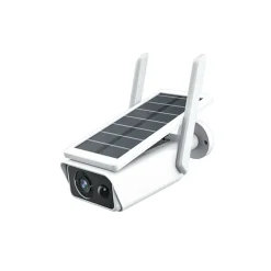 TELECAMERA CON PANNELLO SOLARE WIFI 2MPX INFRAROSSI SD SENSORE MOVIMENTO ABQ-Q1