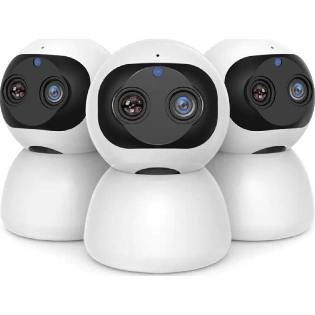 TELECAMERA DI SORVEGLIANZA INTELLIGENTE IP WIFI 2K HD 8 LED A INFRAROSSI Q-S2099