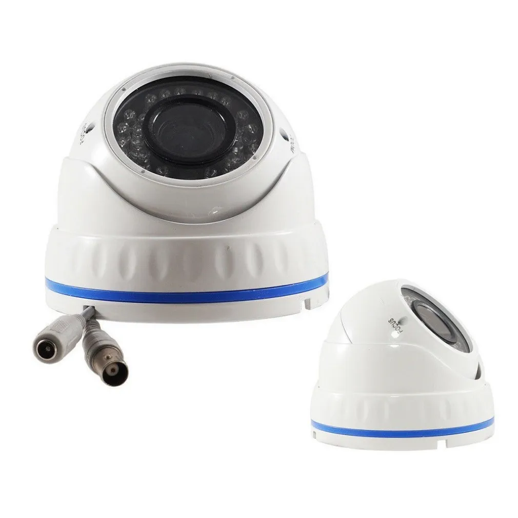 TELECAMERA DOME VARIFOCALE AHD 2.8-12MM 36 LED 1500 TVL IR JT-2055AHD