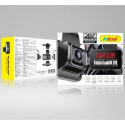 TELECAMERA DVR RETROMARCIA PER AUTO REGISTRAZIONE TRAFFICO VIDEOCAMERA 4K Q-CA13