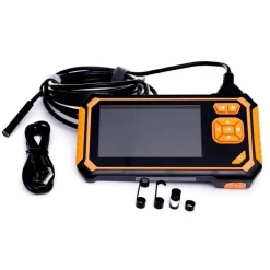 TELECAMERA ENDOSCOPICA 5 MT MONITOR SONDA 4.3 POLLICI VIDEOCAMERA IMPERMEABILE