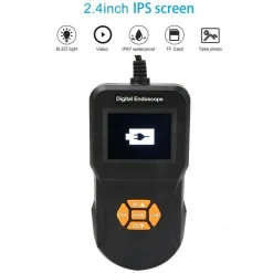 TELECAMERA ENDOSCOPICA CON MONITOR LCD 6 LED SONDA 5 MT FOTO VIDEO SD 90358