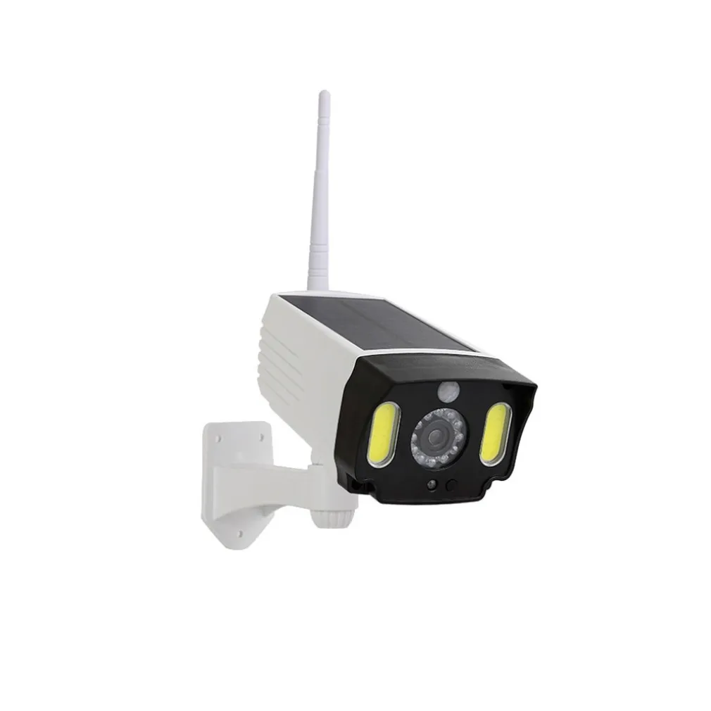 TELECAMERA FINTA PANNELLO SOLARE CON SENSORE DI MOVIMENTO 20 LED FARETTO LUCE