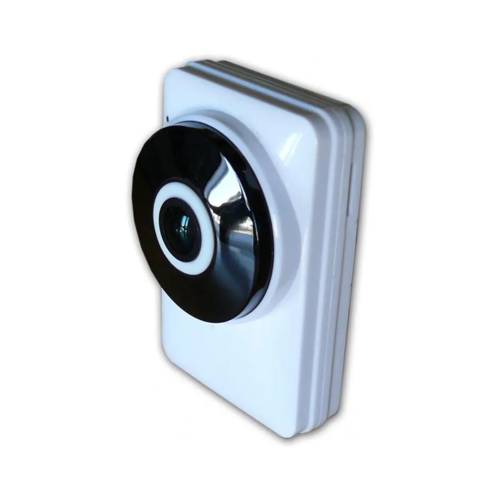 TELECAMERA IP CAM 1 MPX 720P WIRELESS WIFI REGISTRA MICRO SD WIDE EYE 180 GRADI