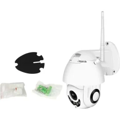 TELECAMERA IP CAMERA FULL HD 1080P WIRELESS MOTORIZZATA WIFI INTERNET DA ESTERNO