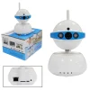 TELECAMERA IP CAMERA HD 720P WIRELESS 2 LED IR LAN MOTORIZZATA WIFI RETE RJ45