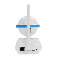 TELECAMERA IP CAMERA HD 720P WIRELESS 2 LED IR LAN MOTORIZZATA WIFI RETE RJ45