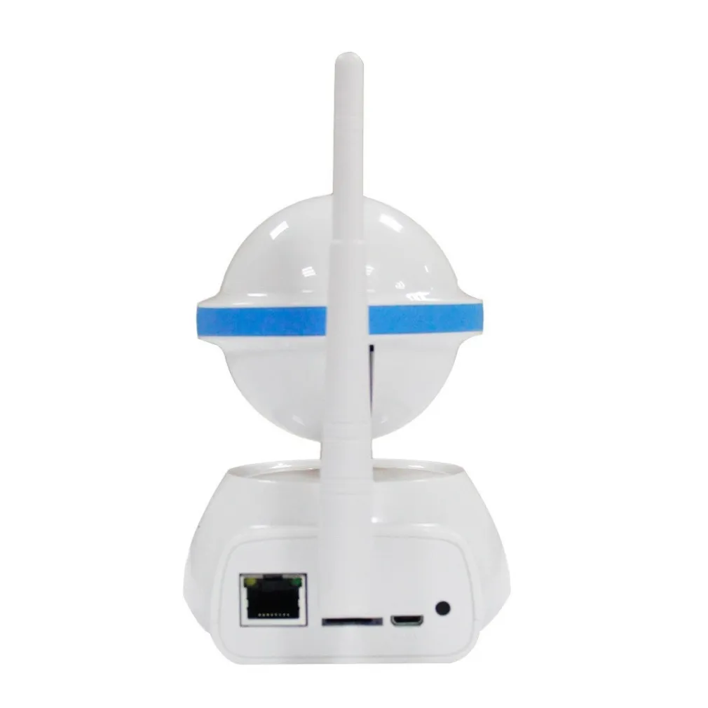 TELECAMERA IP CAMERA HD 720P WIRELESS 2 LED IR LAN MOTORIZZATA WIFI RETE RJ45