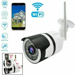 TELECAMERA IP CAMERA HD WIRELESS LED IR INFRAROSSI IPCAM TF 36 LED ESTERNO