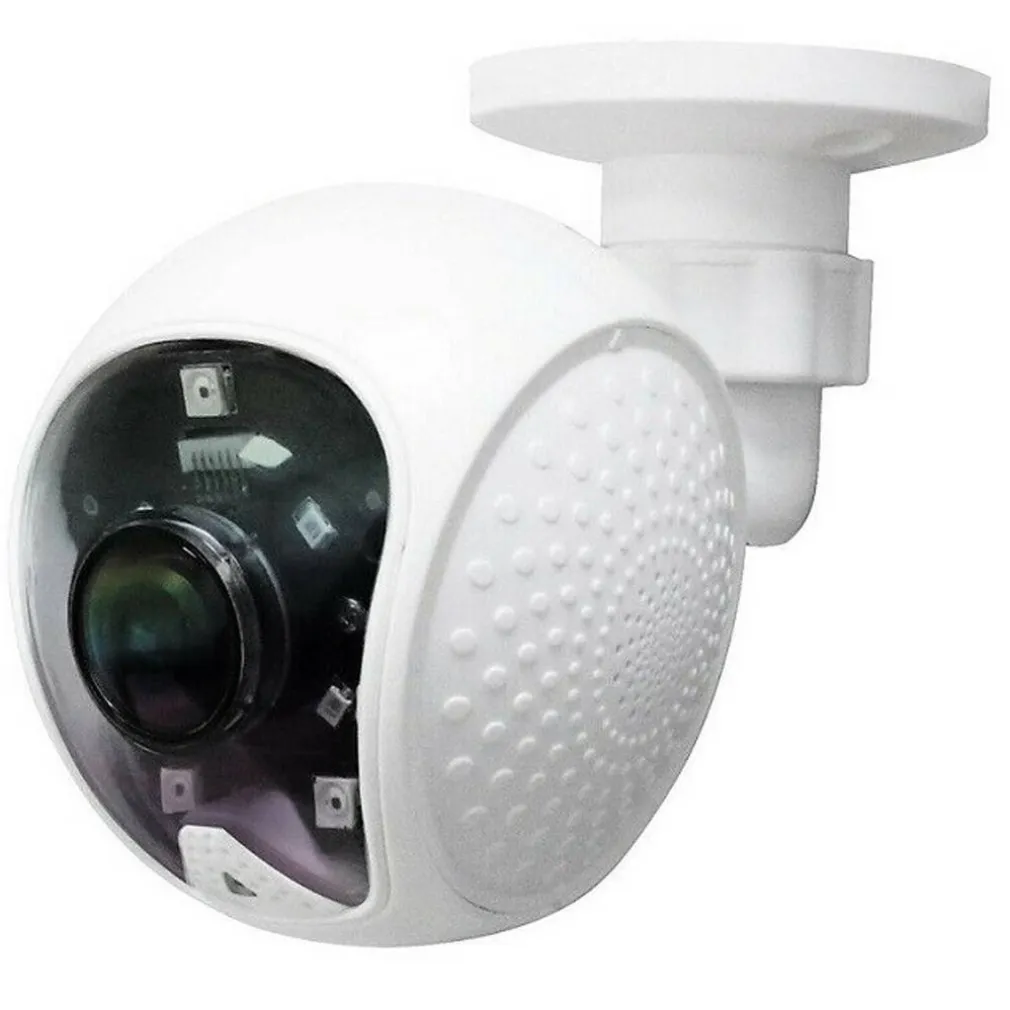 TELECAMERA IP CAMERA P2P WIFI FULL HD SD LAN CON SIRENA ALLARME SICUREZZA 19Q