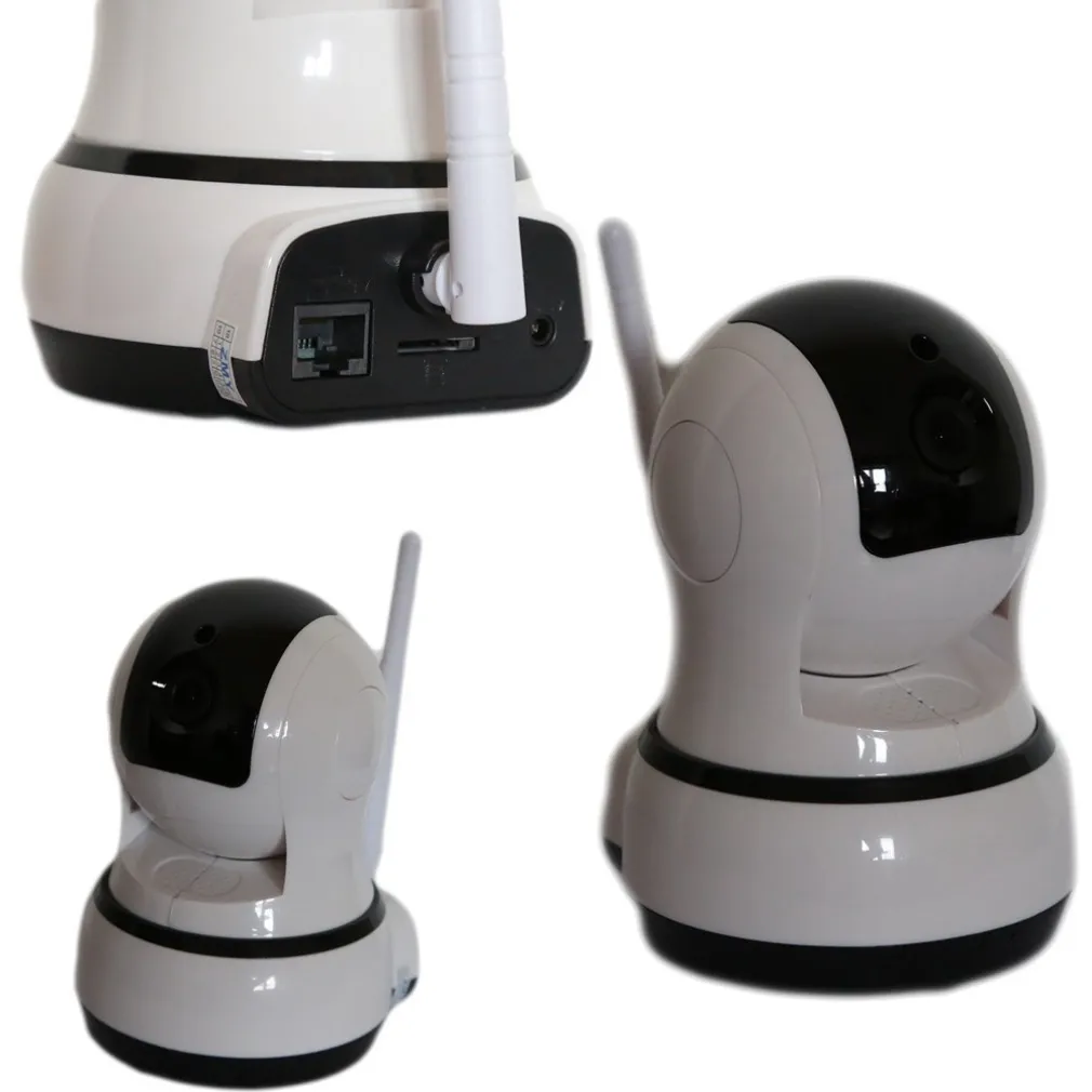 TELECAMERA IP MOTORIZZATA WIRELESS LED IR HD 720P WIFI RETE LAN ONVIF