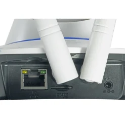 TELECAMERA IP WI-FI ONVIF MOTORIZZATA IR LED 2 ANTENNE CON SENSORE MOVIMENTO