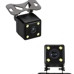 TELECAMERA PER RETROMARCIA PER AUTO Q-DC2 VISIONE NOTTURNA A 170° IMPERMEABILE