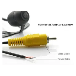 TELECAMERA PER RETROMARCIA AUTO 600CM 1080P HD VISIONE NOTTURNA INFRAROSSI Q-DC3