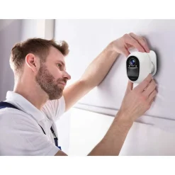 TELECAMERA SORVEGLIANZA IP WIFI IMPERMEABILE VISIONE NOTTURNA HD ESTERNI Q-S703