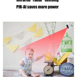 TELECAMERA SORVEGLIANZA IP WIFI IMPERMEABILE VISIONE NOTTURNA HD ESTERNI Q-S703