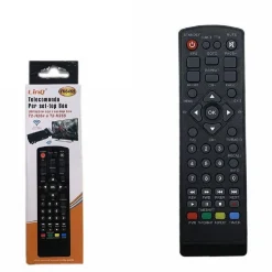 TELECOMANDO DI RICAMBIO PER DECODER DIGITALE SET-TOP BOX T2-H264 T2-H265 YK6465